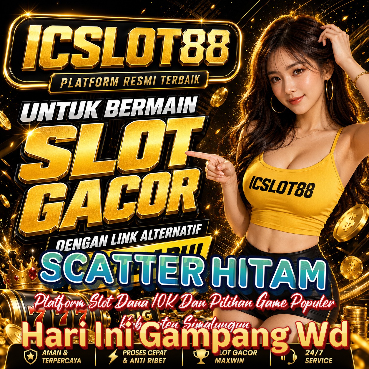 SCATTER HITAM
